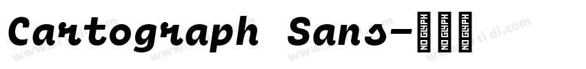 Cartograph Sans字体转换
